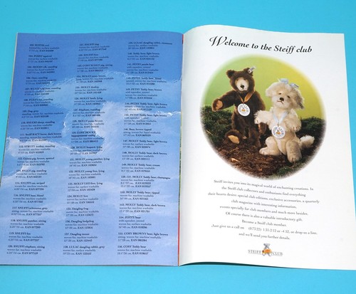 STEIFF COLLECTION 1996 TOY CATALOG GERMANY KNOPF IM OHR - Picture 11 of 12