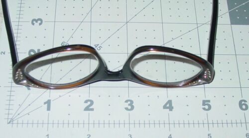 Vintage Katzenaugen Rand 46/20 Brille 4X5 1/2 Gestell 20 Strass Tittmus USA - Bild 16 von 20