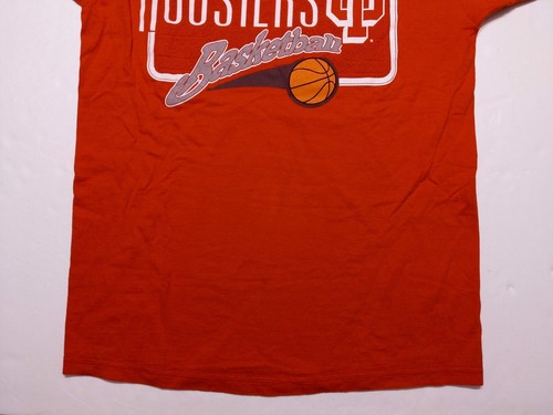 Vintage PRO PLAYER Indiana Hoosiers Basketball T-Shirt Made USA Red Medium M - Picture 5 of 6