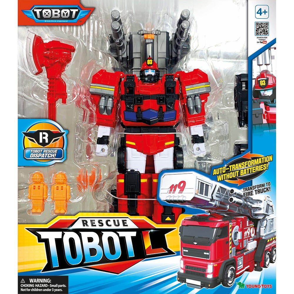その他 TOBOT A Tobot L Fire Truck Rescue Transforming Robot Young Toys