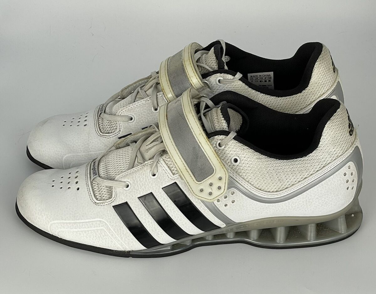 Adidas AdiPower Weightlifting White M25733 Mens Size 12 eBay