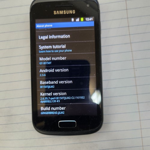 Samsung Galaxy W GT-I8150T 3.7" 5MP GSM 3G WiFi UnLocked Smartphone - Picture 2 of 4