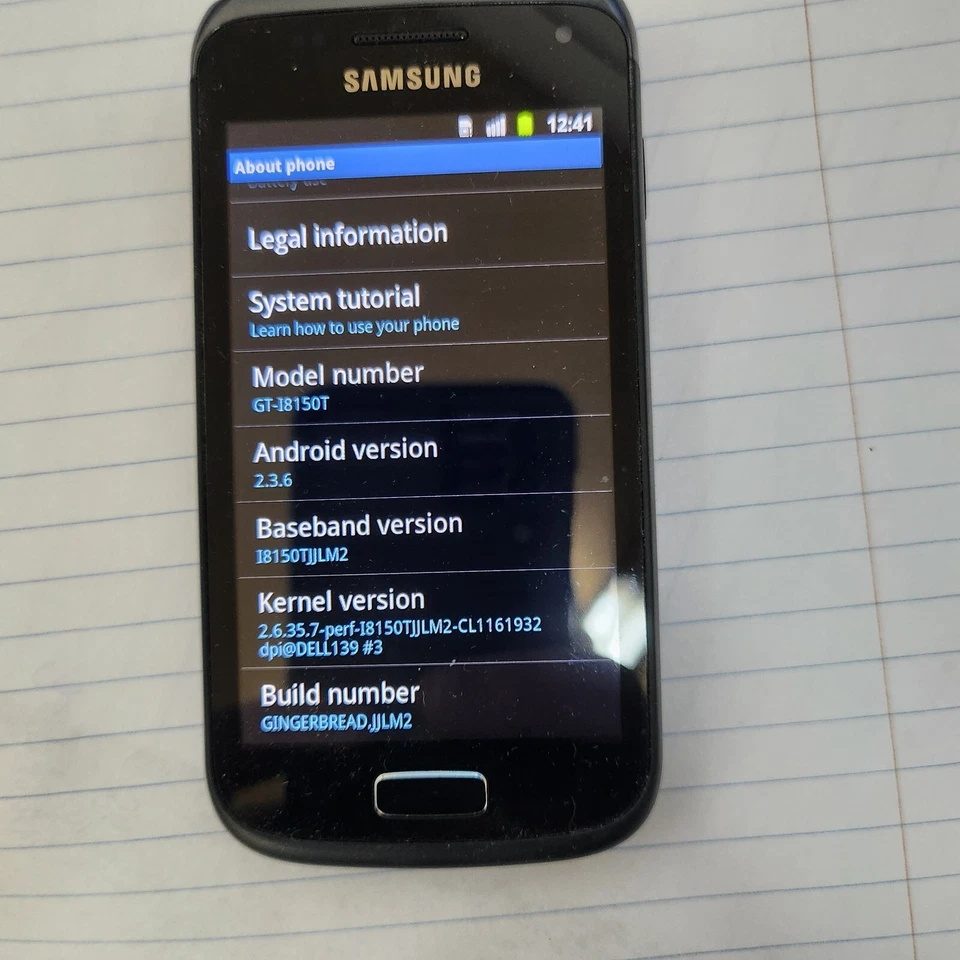 三星 Galaxy W GT-I8150T 3.7 英寸 500 万像素 GSM 3G WiFi 解锁智能手机 — 第 2/4 张图片