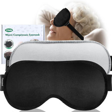 Antifaz para dormir con contorno 3D, suave y transpirable