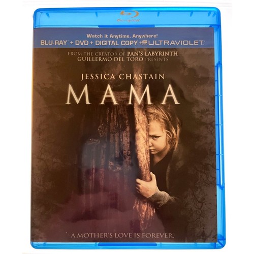 Mama Blu-ray DVD Digital Copy UV Jessica Chastain Directed by Andrés Muschiett - Picture 1 of 4