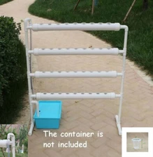 TECHTONGDA Brand New 110V Ebb & Flow Hydroponic 36 Plant Site Grow Kit