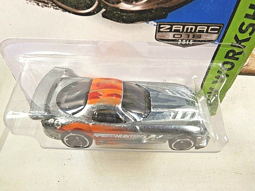 2015 Hot Wheels Walmart #18 Zamac #236 HW Workshop DODGE VIPER RT/10 Zamac w/MC5 - Picture 3 of 6