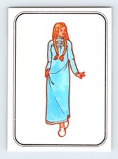 Vintage 1983 PANINI FASHION BARBIE 207 ALBUM STICKER 1 Sheet Mattel SD66