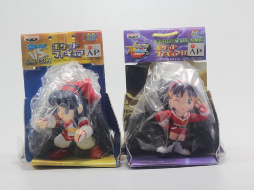 Nakoruru & Asamiya Athena CAPCOM VS. SNK SD Mini Figure Banpresto - Picture 1 of 5