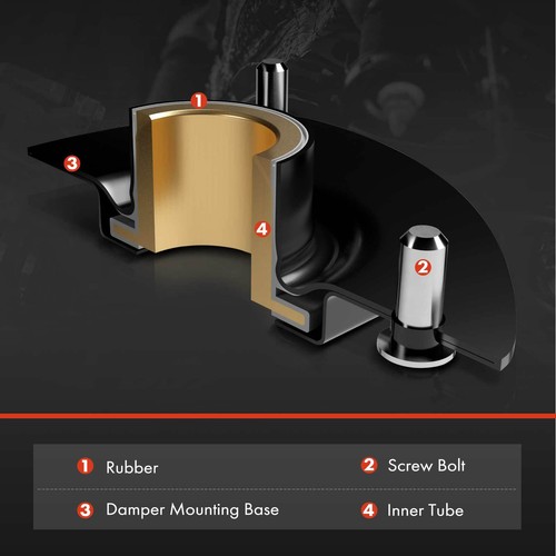 Front Left / Right Suspension Strut Mount for Toyota Tacoma 95-04 2.4L 2.7L 3.4L - Bild 3 von 9