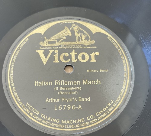 78 Arthur Pryor-Victor 16796 GEORGIA SUNSET-CAKEWALK -Italian Riflemen March - Picture 3 of 4