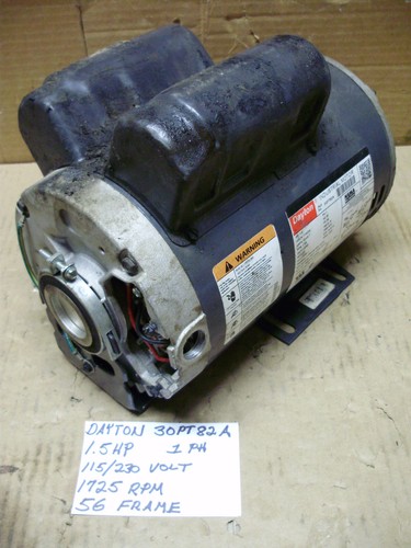 Baldor, Dayton, Weg Fan, Jet Pump Electric Motors, 3PH, 1PH, ODP, TEFC - Picture 7 of 16