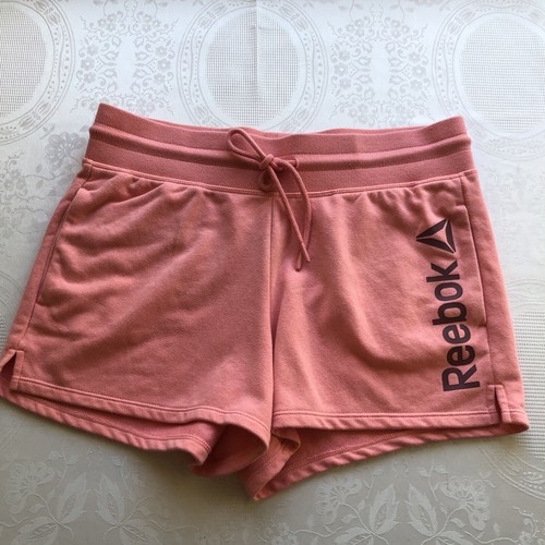 Reebok Y2K Peach Level-Up Shorts With Pockets Women’s Size M Elastic Waist - Picture 6 of 20