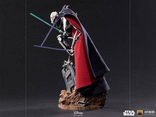 General Grievous Deluxe Star Wars Sammlerstück Statue Kunst Maßstab 1/10 Eisen Studios - Bild 7 von 18