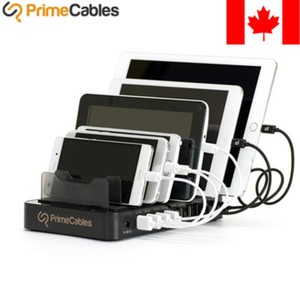 10-Port Multi USB Smart Charging Station Charger Stand For iPhone iPad Samsung