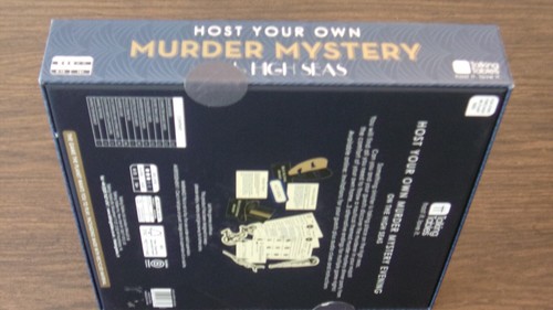 NIB Host Your Own Murder Mystery On The High Seas Game By Talking Tables - Picture 4 of 7