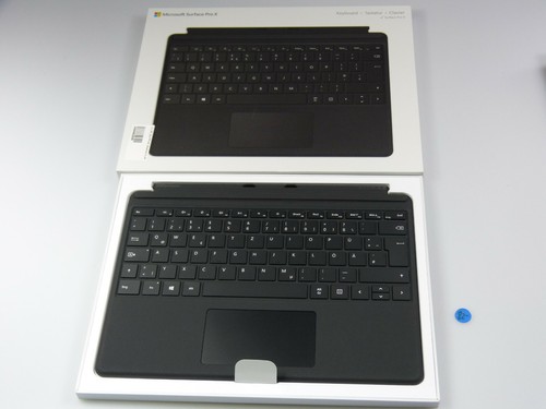 Clavier Microsoft QJW-00005 Surface Pro X QWERTZ, trackpad noir ! NEUF ! Emballage d'origine ! - Photo 6/8