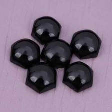 Natural Black Onyx Hexagon Shape Flat Back Cabochon AAA Quality Wholesale Stones