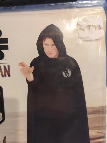 Star Wars Mandalorian Luke Skywalker Adult Halloween Jazwares Hooded Robe - Picture 4 of 8