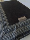 Zoeppritz Luxurious Soft Blanket Throw Decorative Border 150x200cm Dark Blue
