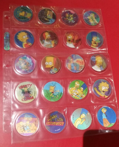 The Simpsons Tazos x 20 - Picture 1 of 5