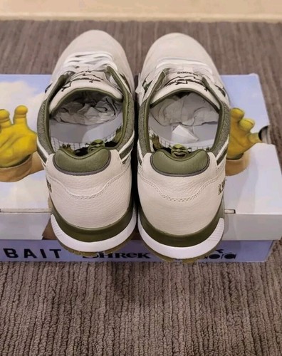 BAIT x Diadora x Shrek N9000 Dreamworks Shrek Sz 9 Fits 9.5 Deadstock New - Picture 4 of 19