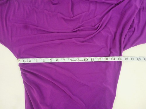 Biba Women's Midi Dress Solid Purple Size 12 - Picture 10 of 11