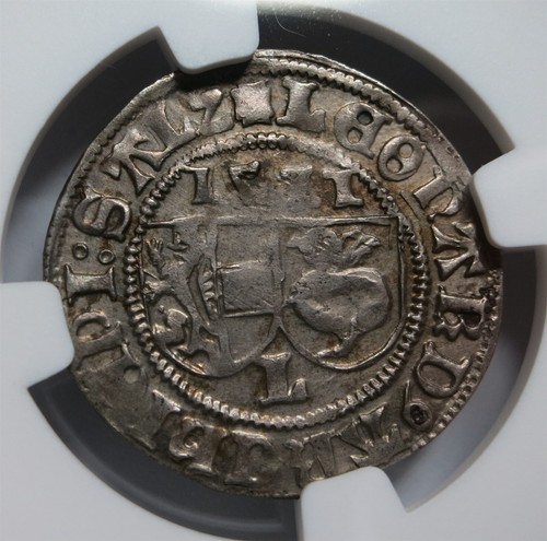 SALZBURG AUSTRIA 4 Kreuzer Batzen 1511 NGC AU Det Silver Leonard Keutschach aUNC - Picture 8 of 8