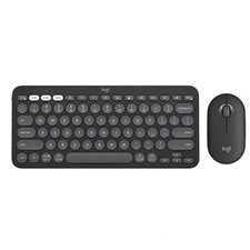 Logitech Pebble 2 Combo Wireless Keyboard  Mouse, thin, light, multi-device