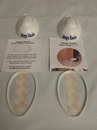 2 Pcs Creative Door Stopper Protectors Panel Decorative Stoppers - Picture 9 of 17