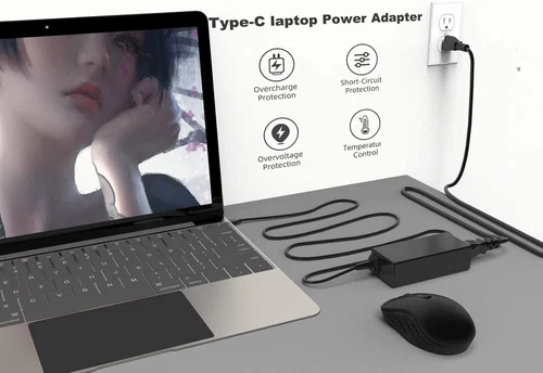 45W Blue Tip USB C Chromebook Charger for HP, Dell, Lenovo, Acer, Asus Samsung - Picture 6 of 13