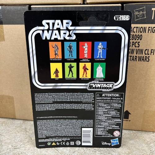 ๐จ๐จ TVC Star Wars The Mandalorian 3.75โ Vintage Collect VC166 Figure w/StarCase - Picture 3 of 5