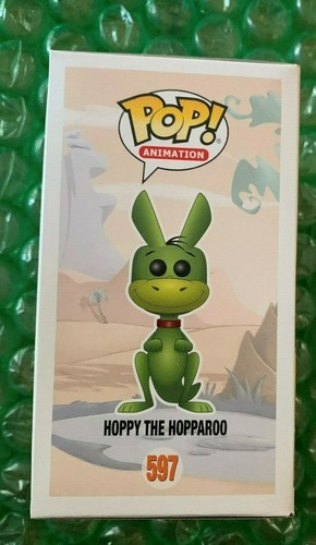 SDCC 2019 FUNKO POP HOPPY HOPPAROO THE FLINTSTONES EXCLUSIVE WITH SHARED STICKER - Picture 5 of 6