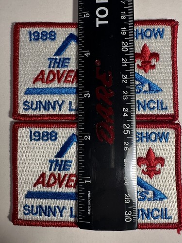 2-1988 Boy Scout Show Patches Sunny Land Council - Picture 2 of 3