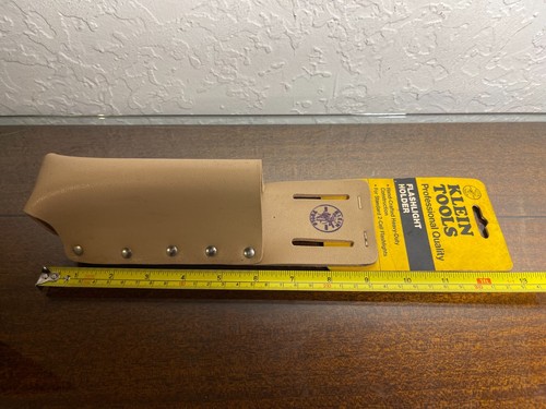 Klein Tools Lederholster 5129 Gürtel Taschenlampe Schraubendreher hellbraun 9" Neu aus altem Lagerbestand - Bild 3 von 10