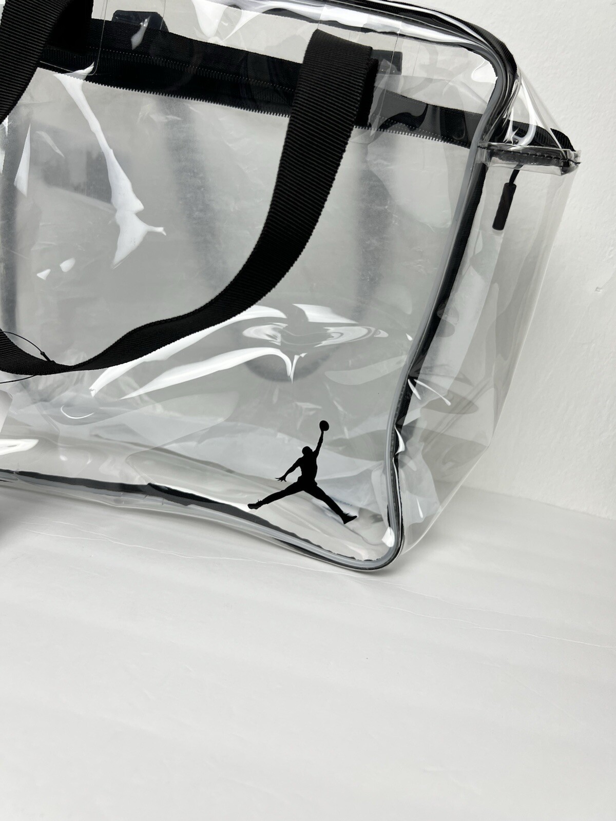 Nike Jordan Stadium Clear Tote Bag 14L Fanny Hip Purse See Through 9A0847 023 for sale online eBay