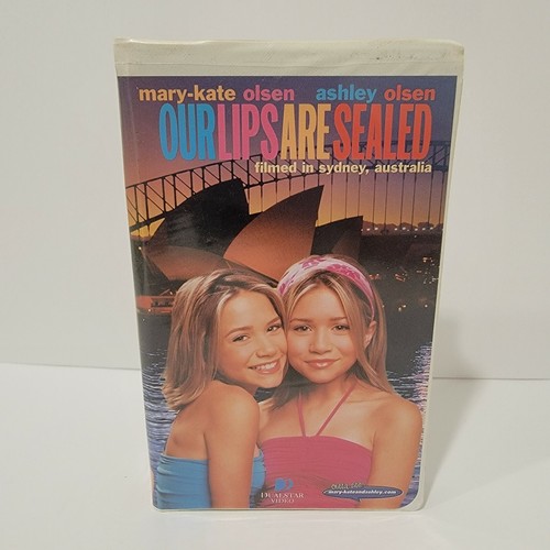 Mary-Kate Olsen Ashley Olsen Our Lips Are Sealed VHS Movie VCR  - Picture 1 of 3