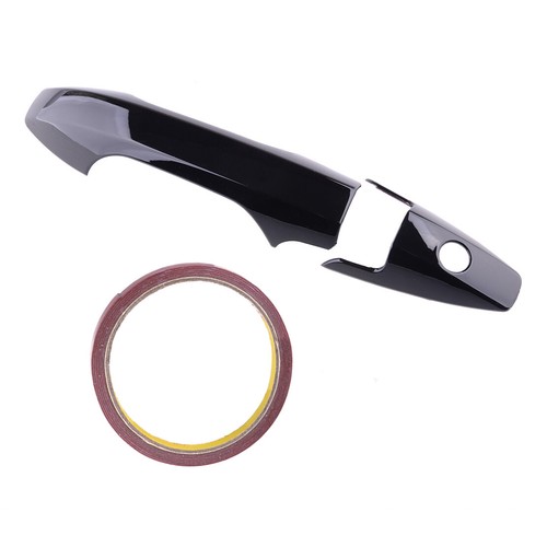 Gloss Black Door Handle Cover Trim Fit For Acura MDX 2007-2013 RDX SUV 07-12 New - Picture 2 of 4