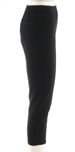 negro Pxl Pantalones de delantera Costura Nuevo Joan firma Rivers tobilleros exclusiva 67gU8w6zq
