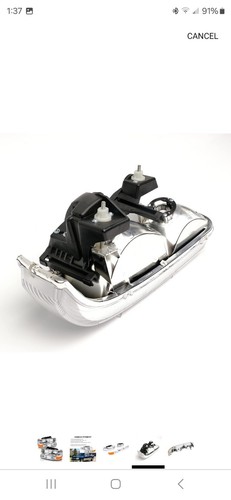 Kit de remplacement cristal assemblage phare N&P 99-02 Silverado 00-06 Tahoe - Photo 4/5