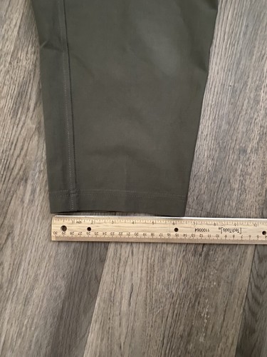 Lululemon Olive Lab Woven High-Rise Barrel Leg Trouser Size 26, NWOT, $148 NEW - Picture 5 of 5