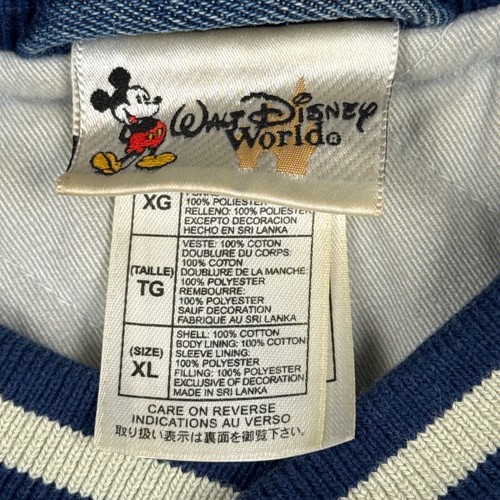 Chaqueta De Colección Walt Disney World XL Mickey Mouse Where Magic Lives Denim - Imagen 6 de 13