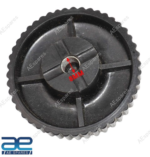 Pour AJS Vélos Amortisseur De Direction Bouton Bakélite Noir 01-7260 017260 GEC - Photo 3/7