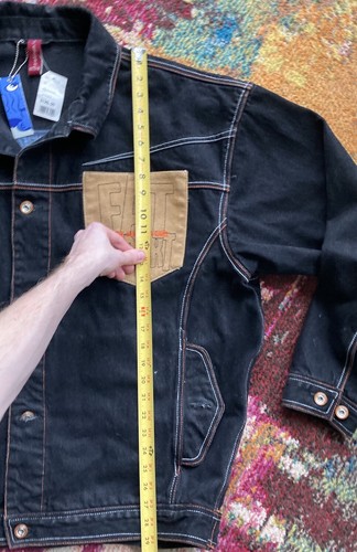 Giacca denim + jeans 2XL 36W/34L FUBU PLATINUM FAT ALBERT nuova con etichette set tuta vintage Y2K - Foto 8 di 24