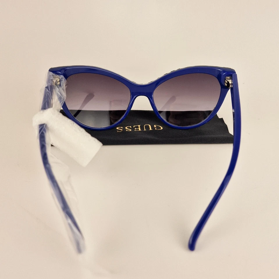 Gafas de sol Guess para mujer GU7430 5692B nuevas monturas auténticas con estampado de animales ojos de gato Foto 4 de 4