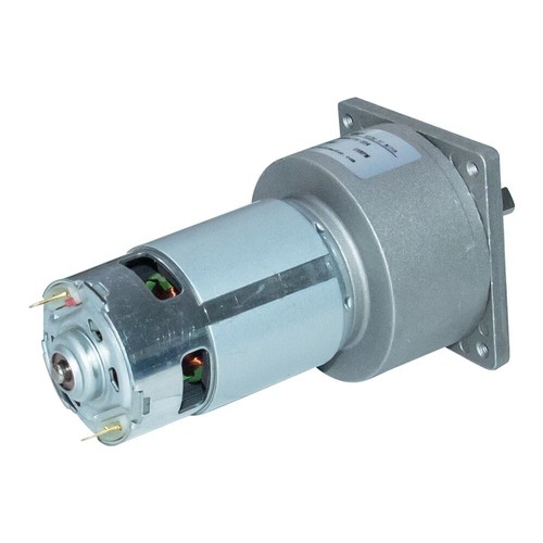 1x Reductor de motor engranado DC 12/24V con caja de cambios de metal eje paralelo de alto par - Imagen 10 de 13