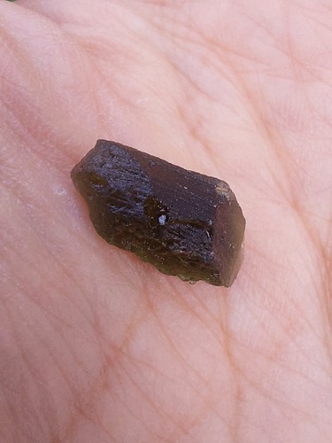 Genuine Moldavite Crystal tektite extraterrestrial 🟢1g🟢small piece - Picture 21 of 22