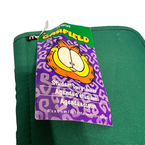 VTG 1998 MEAD #50047 Garfield Student Day Planner W/ Original Tags and inserts - Imagen 4 de 9