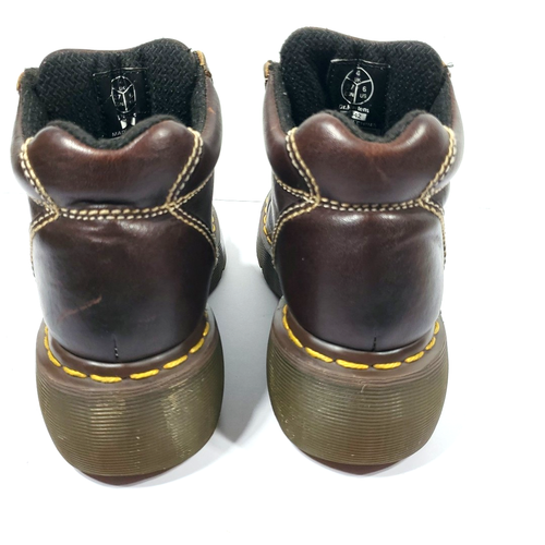 Dr Doc Martens Women's s Size 6 US 8542 Chunky Y2K Vintage Brown Oxford Boots - Picture 11 of 15