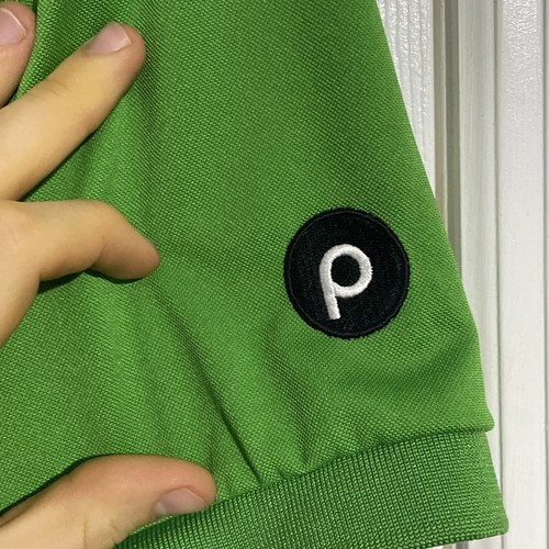 Publix Employee Work Shirt Women’s Small Green Embroidered Workwear Polyester